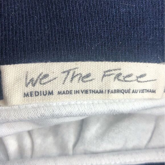 We The Free white ruffle top tube top, size medium - Picture 11 of 11